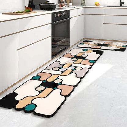 Cushioned Kitchen Mat – Soft, Non-Slip, Water-Resistant Floor Mat for Comfort and Safety